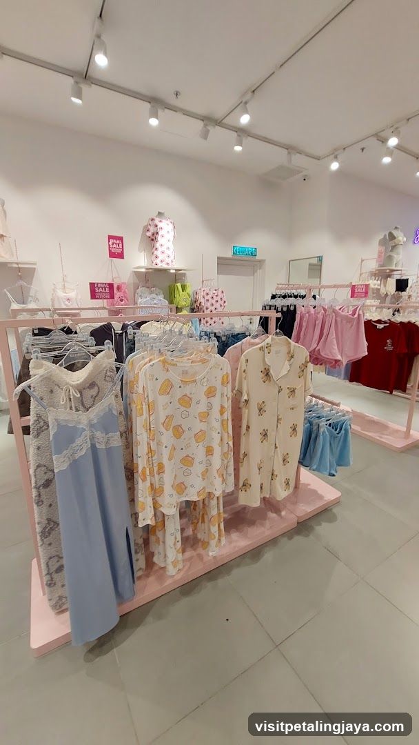 Pajama and Sleepwear Display