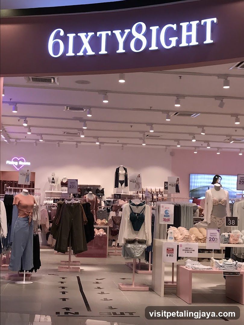 6ixty8ight Store Interior