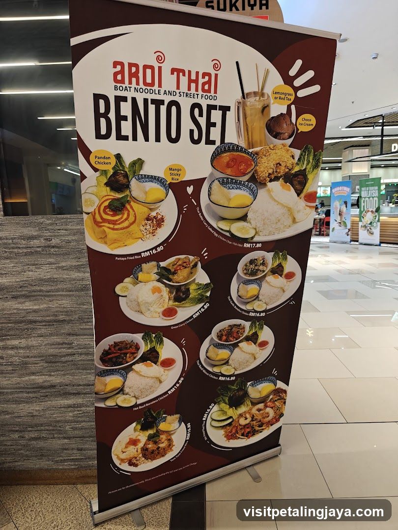 Aroi Thai Bento Set Promotion