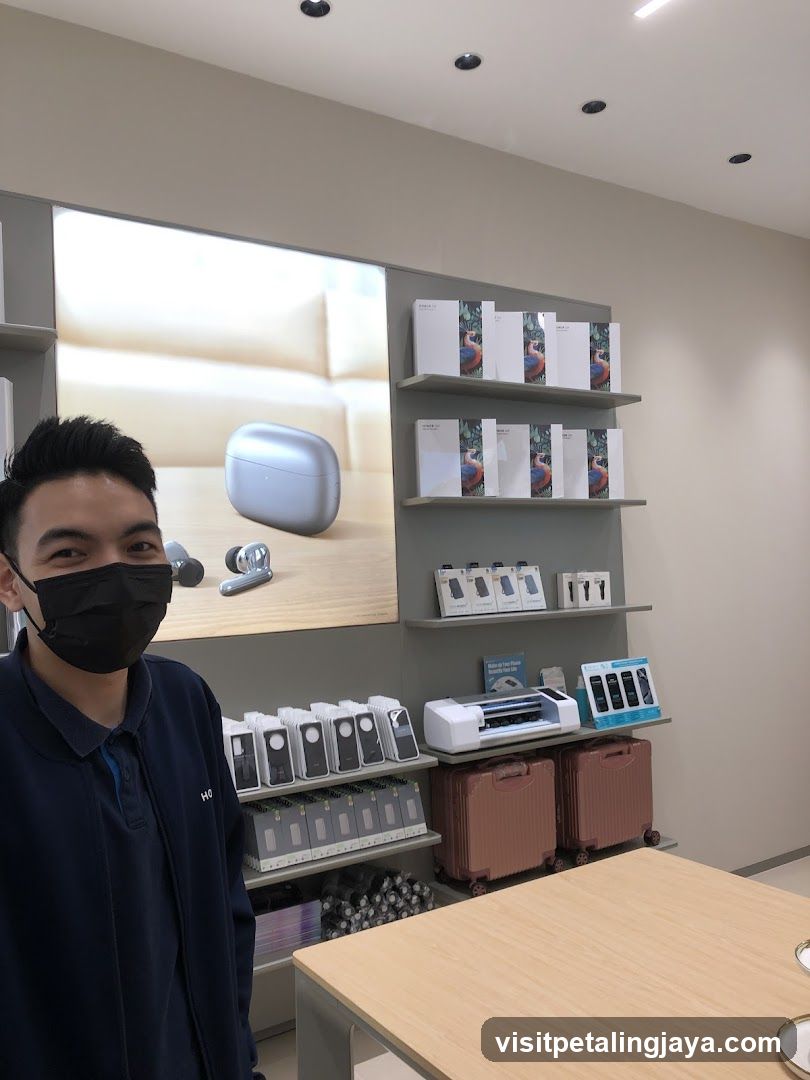 Electronics Store Interior
