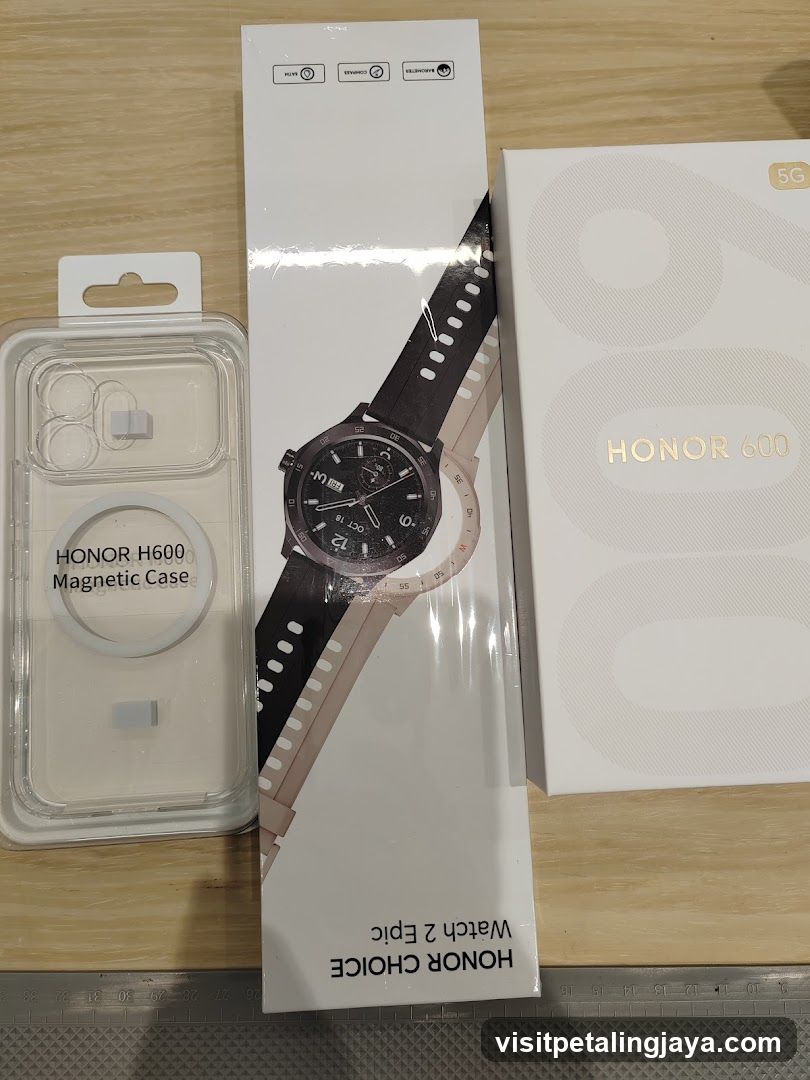 Honor Watch and Accessories Unboxing
