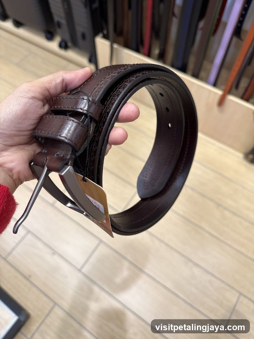 Leather Belt Display