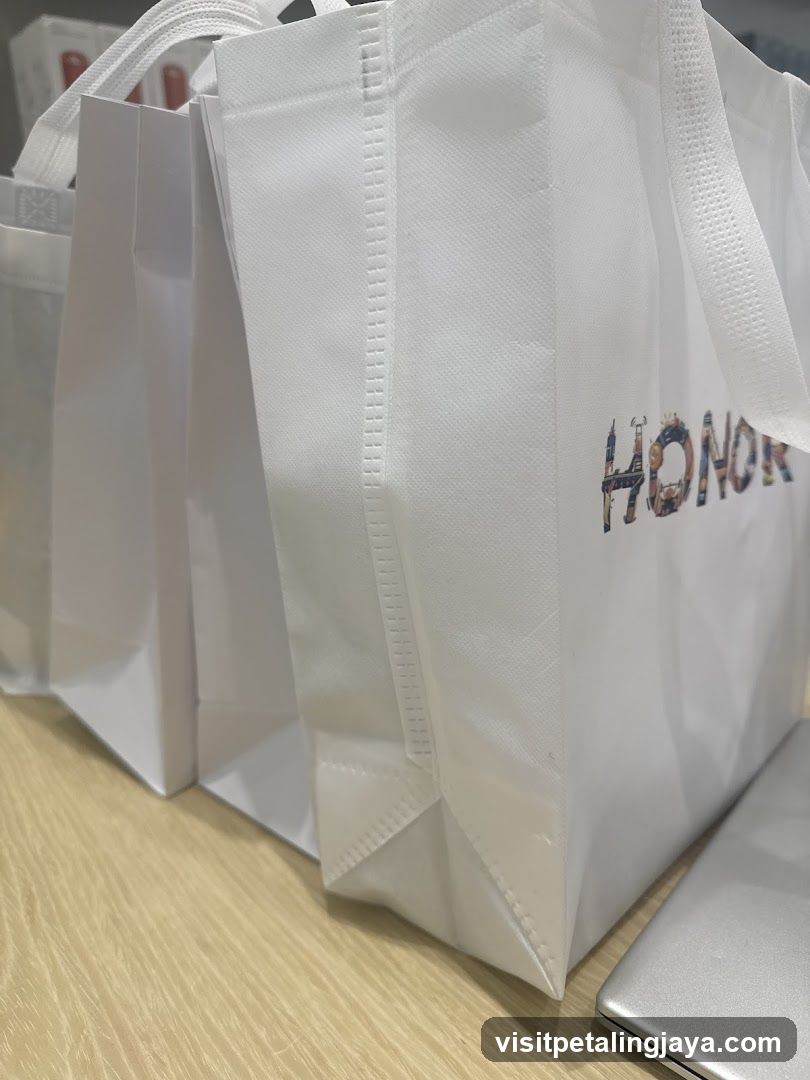 Shopping Bags on Table