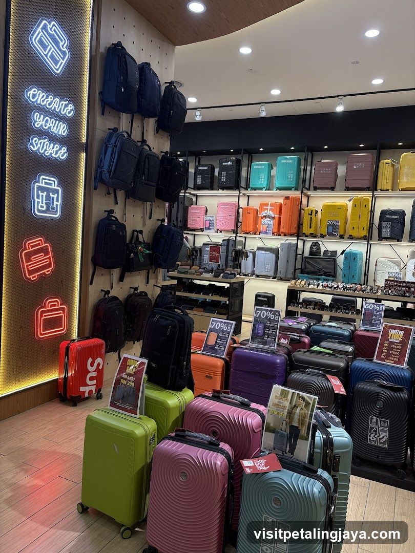 Luggage Store Interior