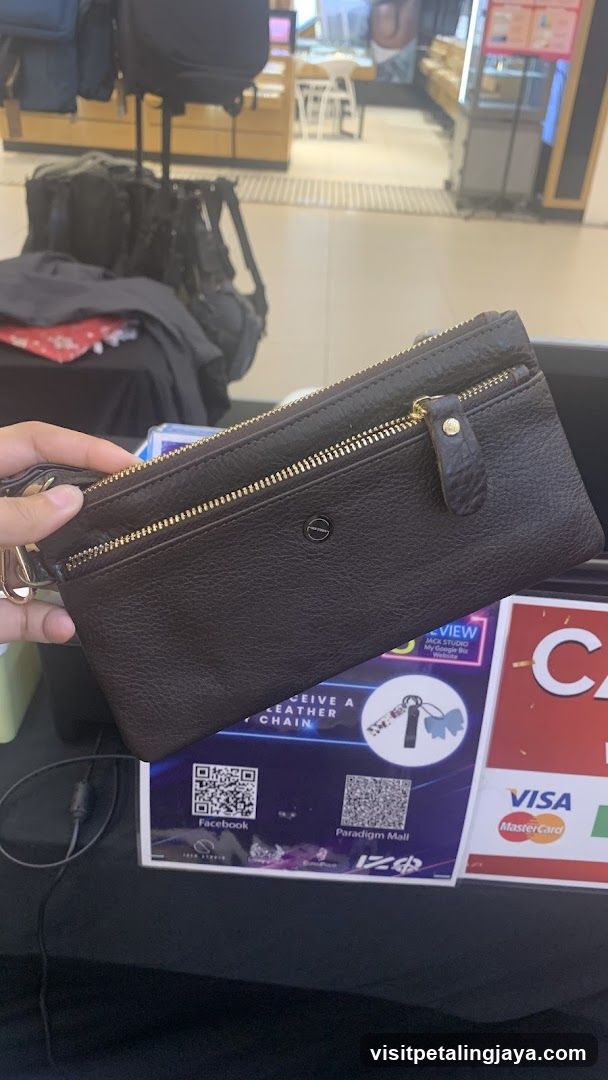 Leather Wallet Display