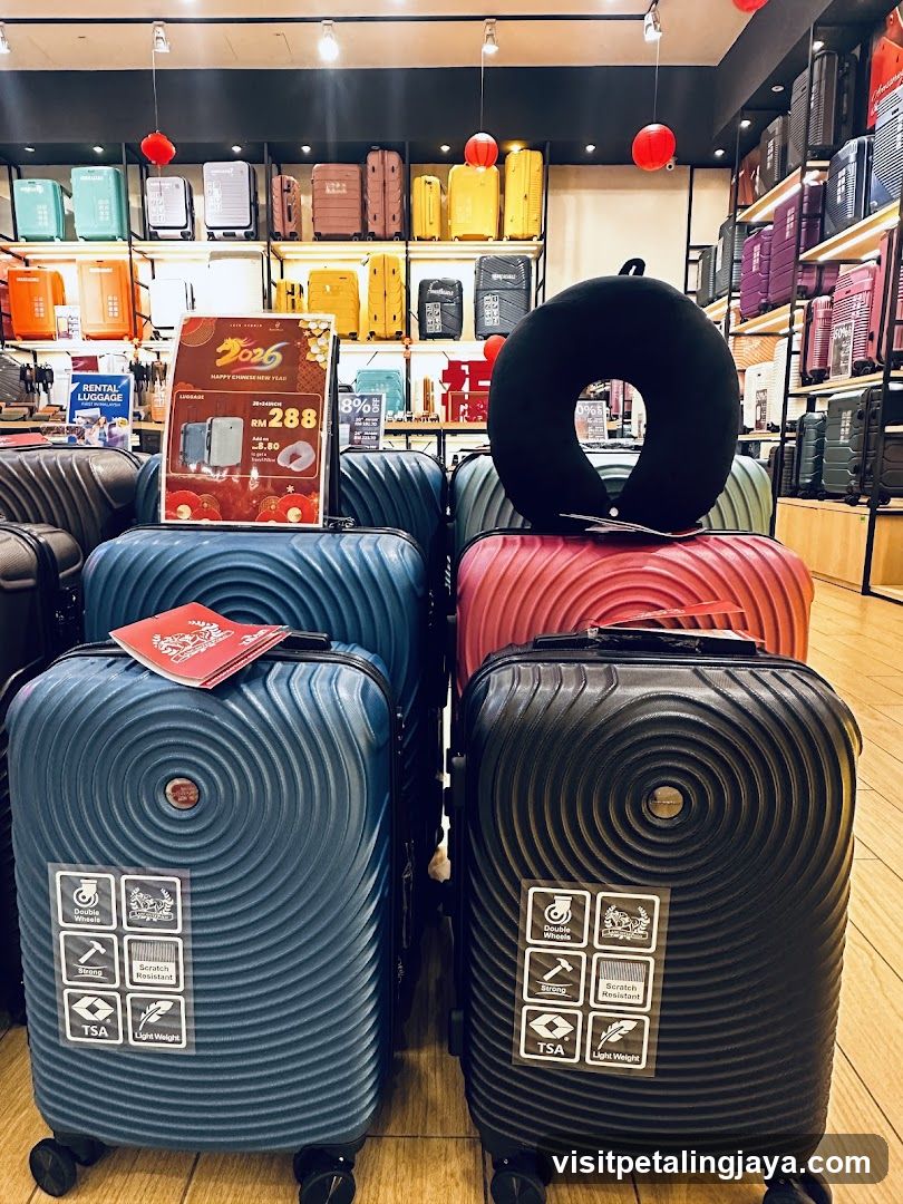 Luggage Store Interior Display