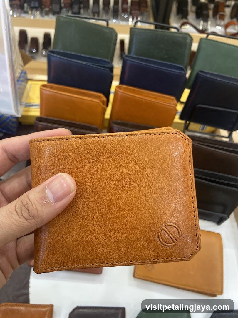 Leather Wallet Display