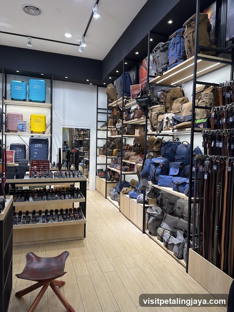 Travel Gear Store Interior