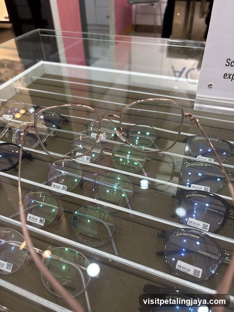 Eyeglasses Display Case