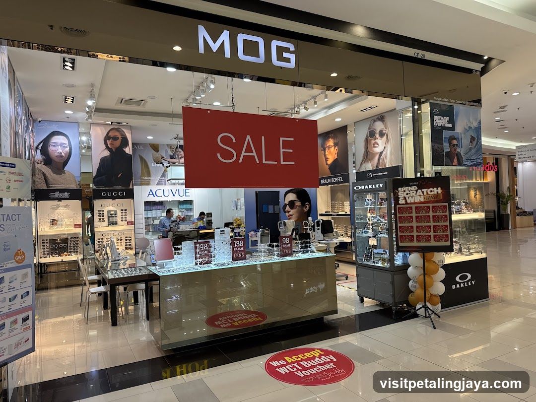 MOG Store Interior with Sale Signage