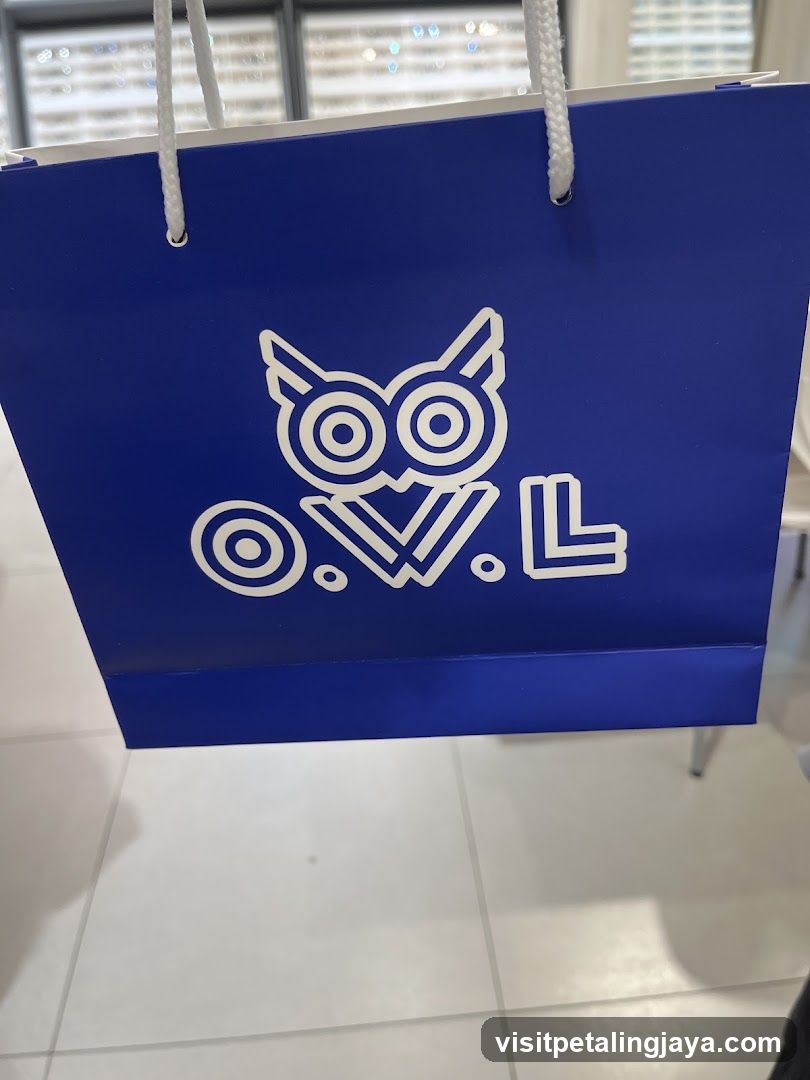 Blue Owl Shopping Bag