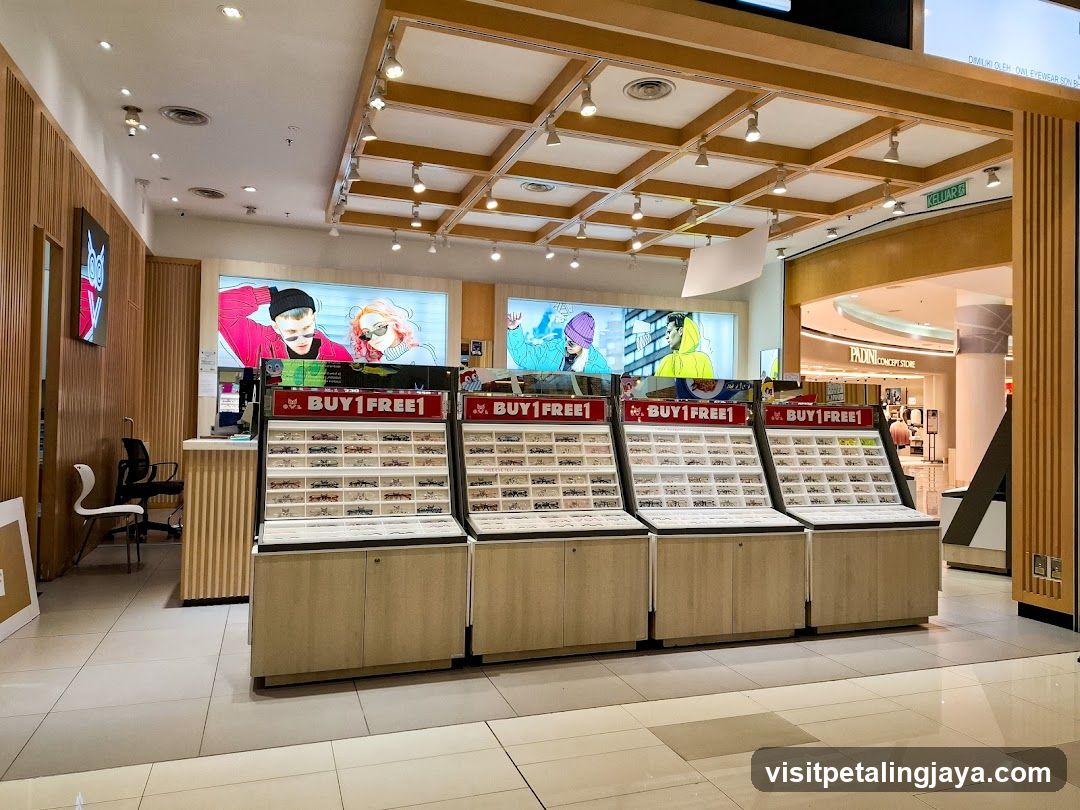 Optical Store Interior Display