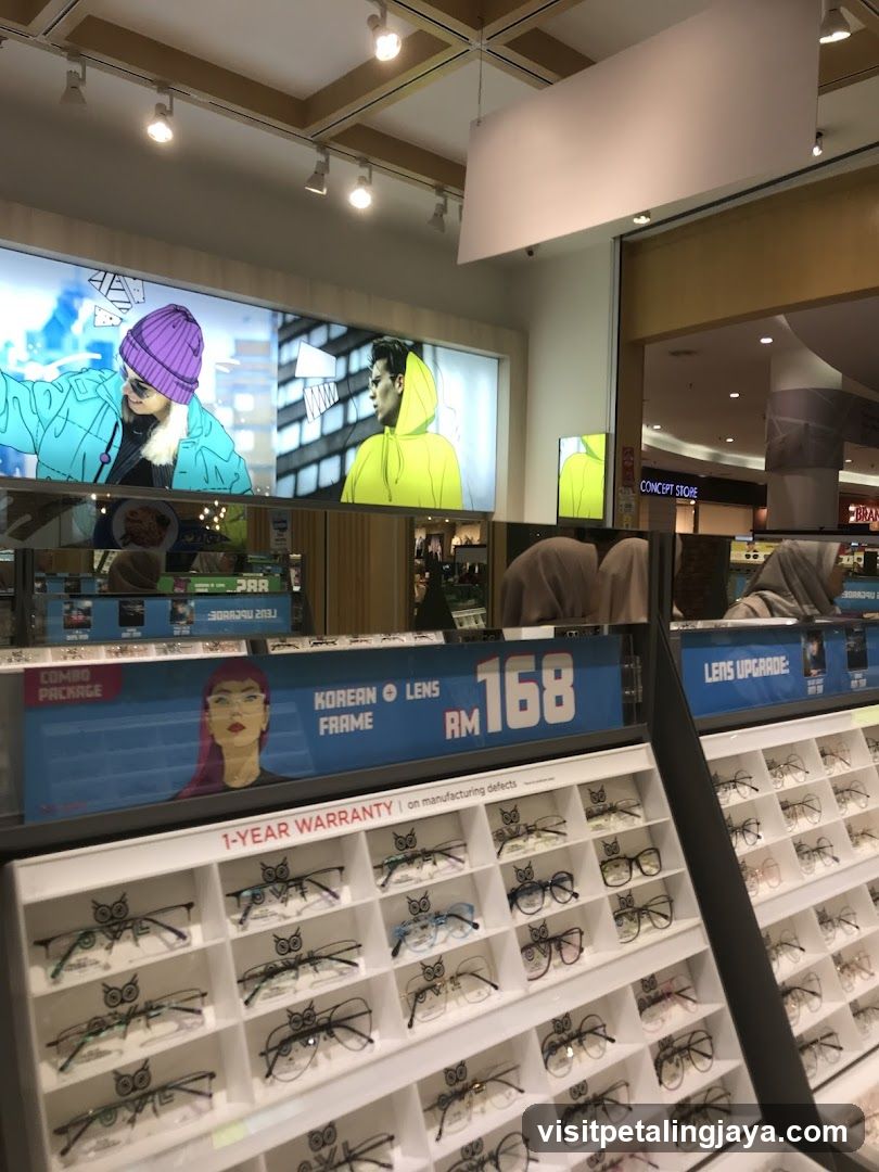 Optical Store Interior Display