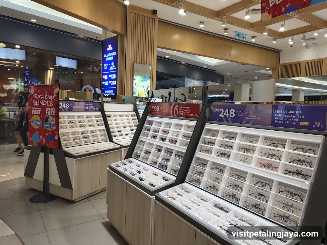 Optical Store Interior Display