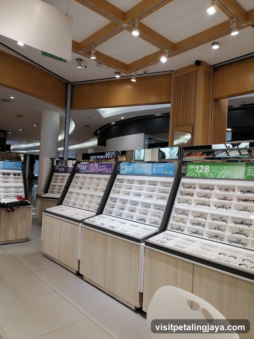 Optical Store Interior Display