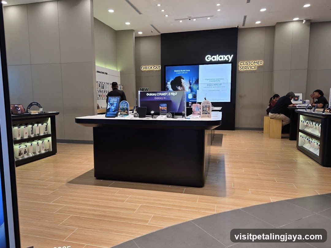 Galaxy Store Interior