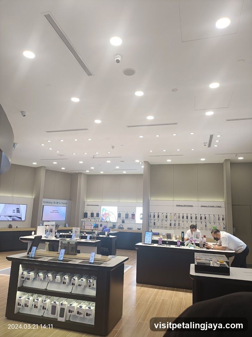 Electronics Store Interior
