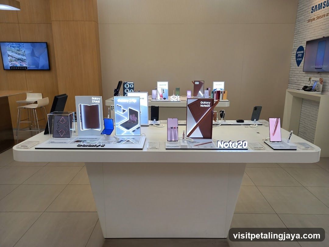 Samsung Store Interior Display