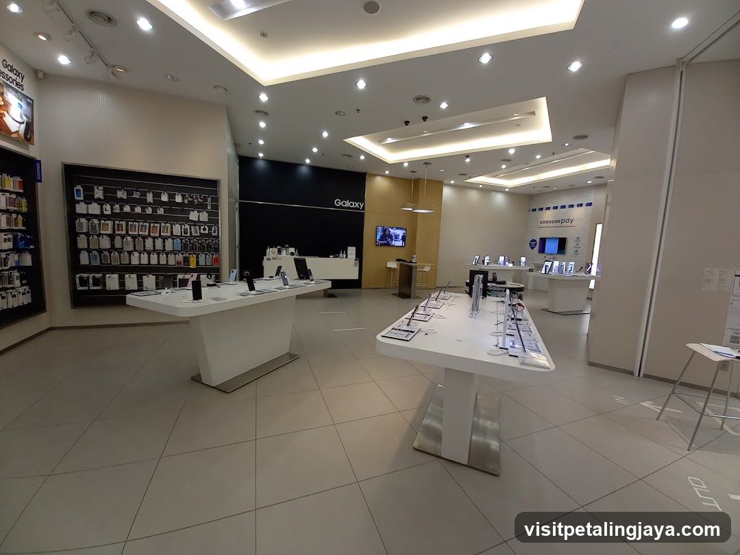 Electronics Store Interior