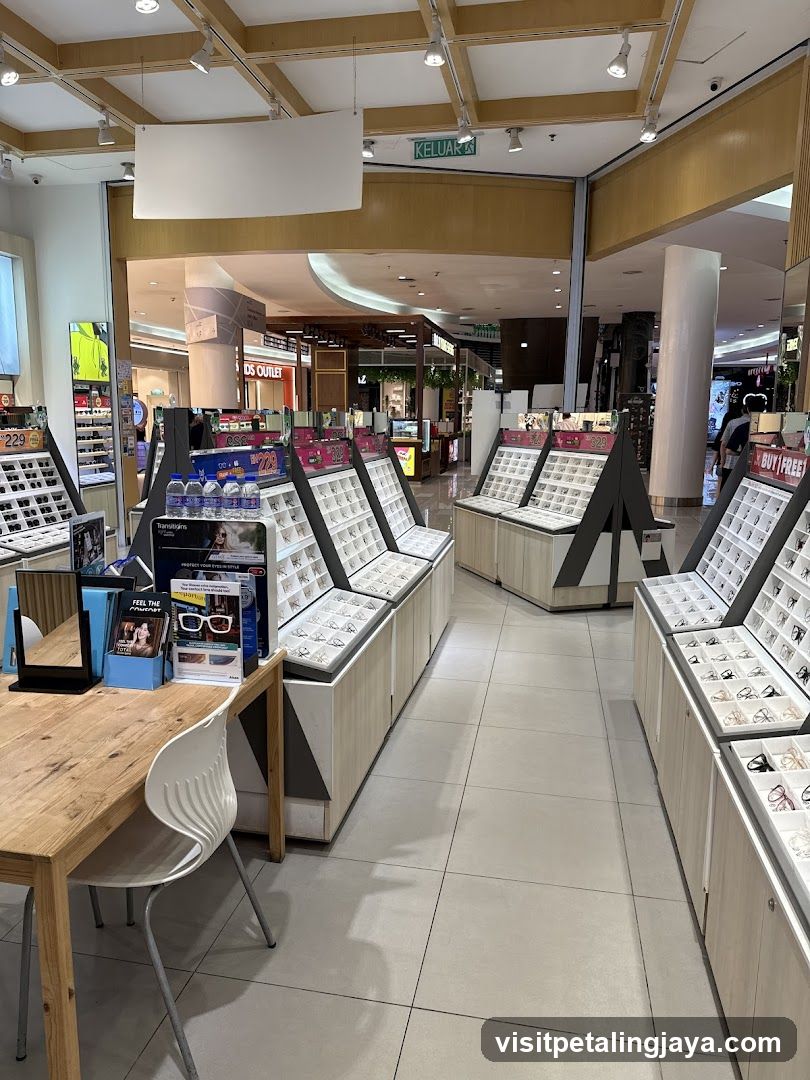 Optical Store Interior Display