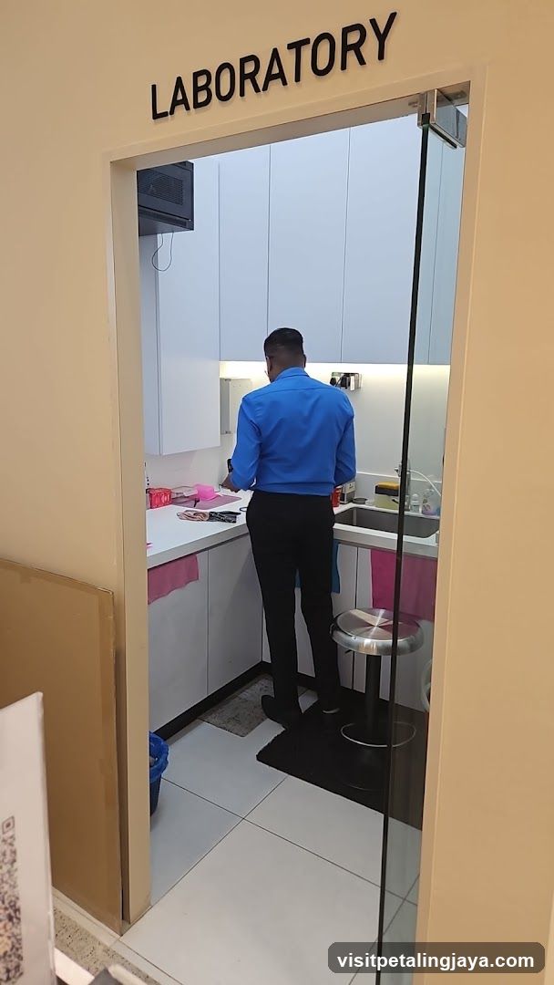 Laboratory Interior View