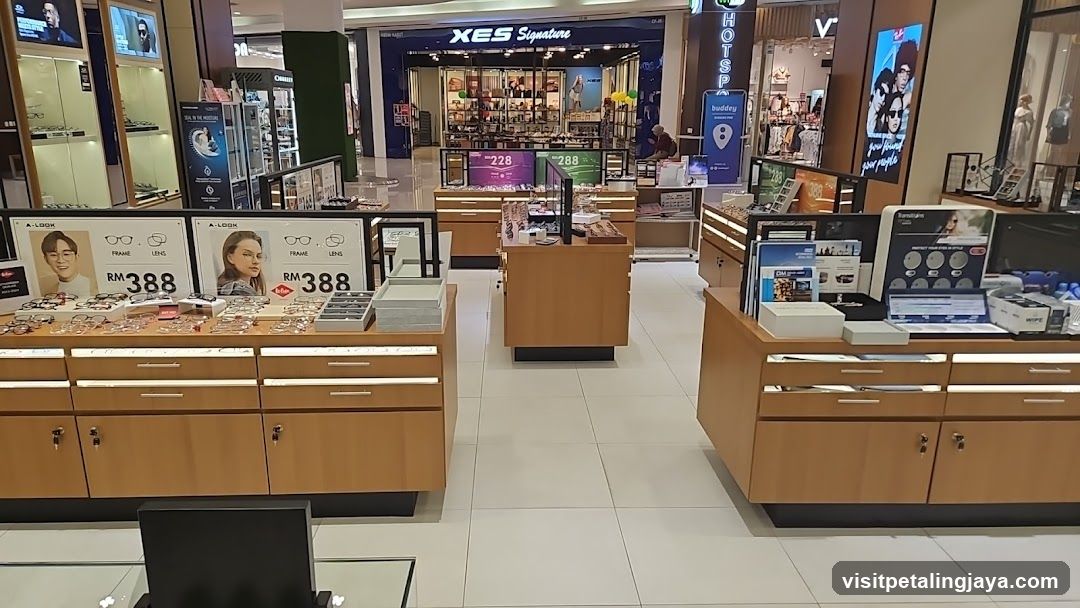 Optical Store Interior Display