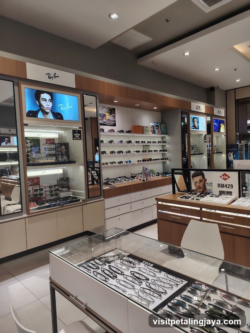 Optical Store Interior Display