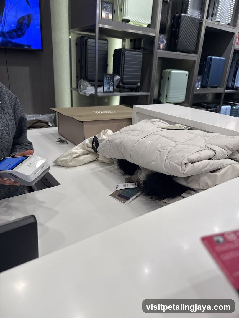 Luggage Store Interior