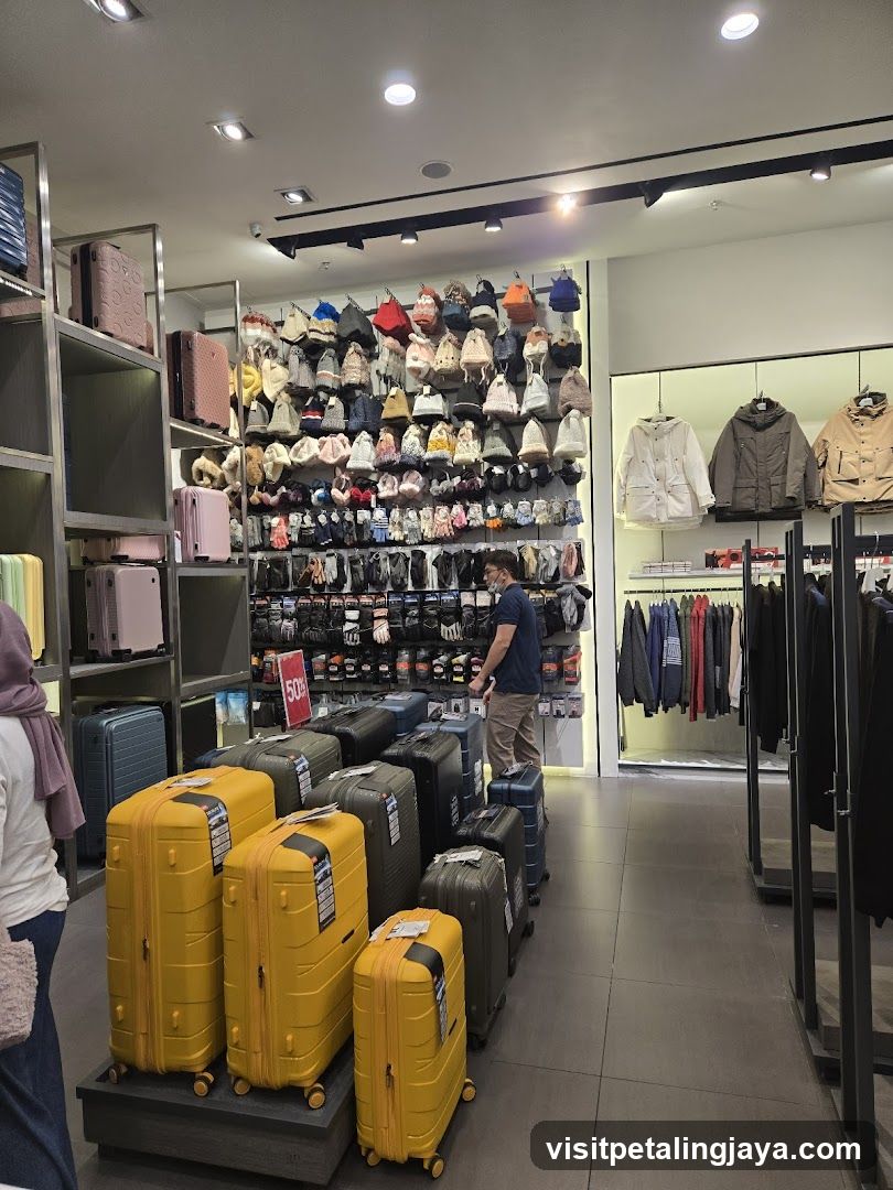 Luggage and Accessories Store Interior