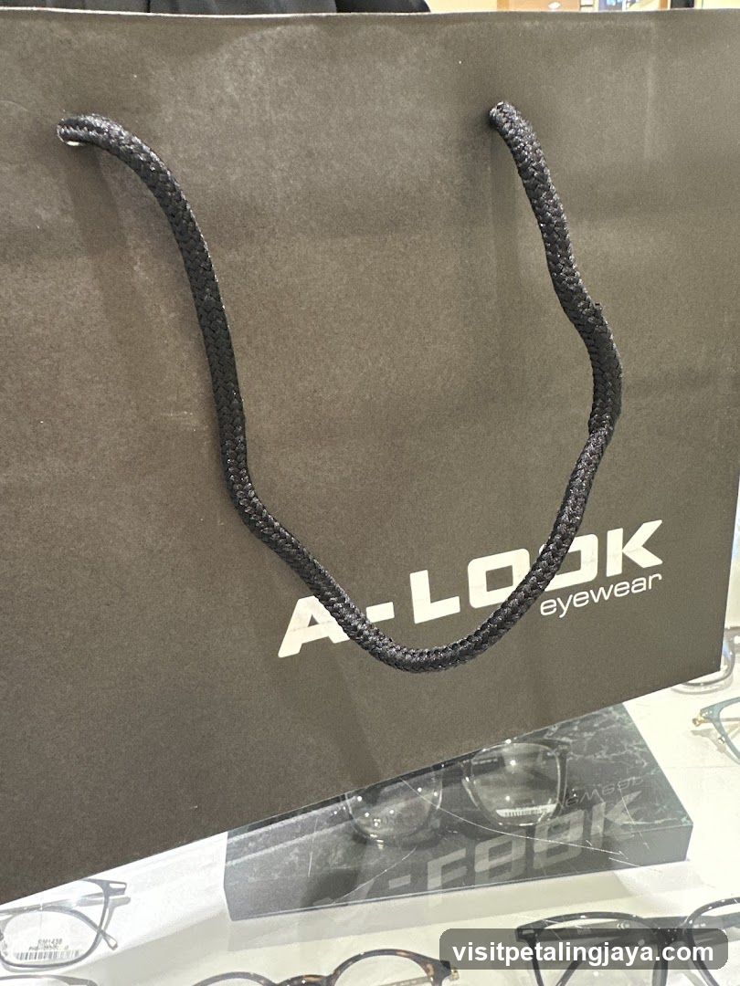 A-LOOK Eyewear Shopping Bag