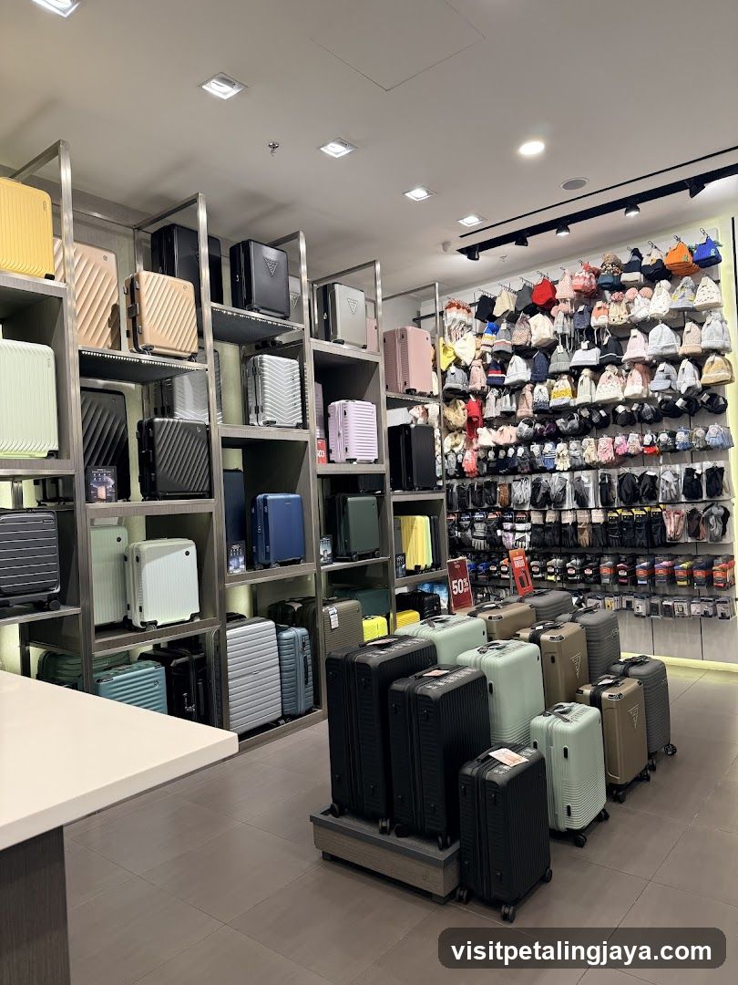 Luggage Store Interior