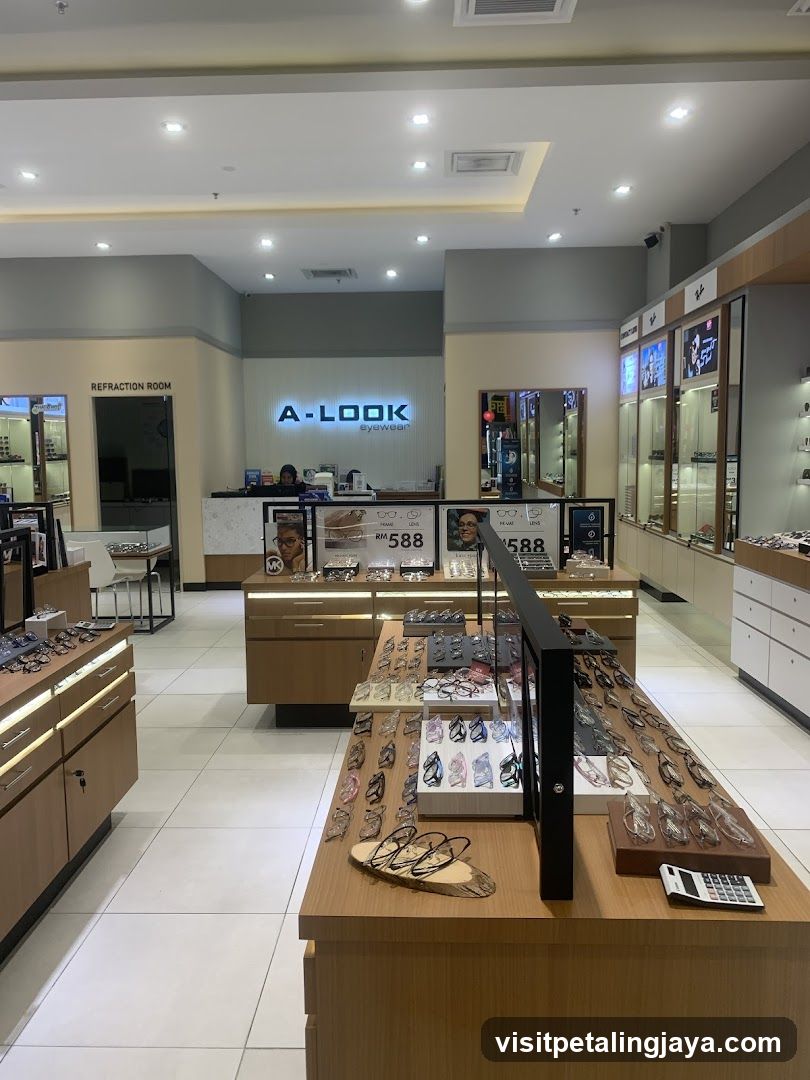 A-LOOK Optician Interior