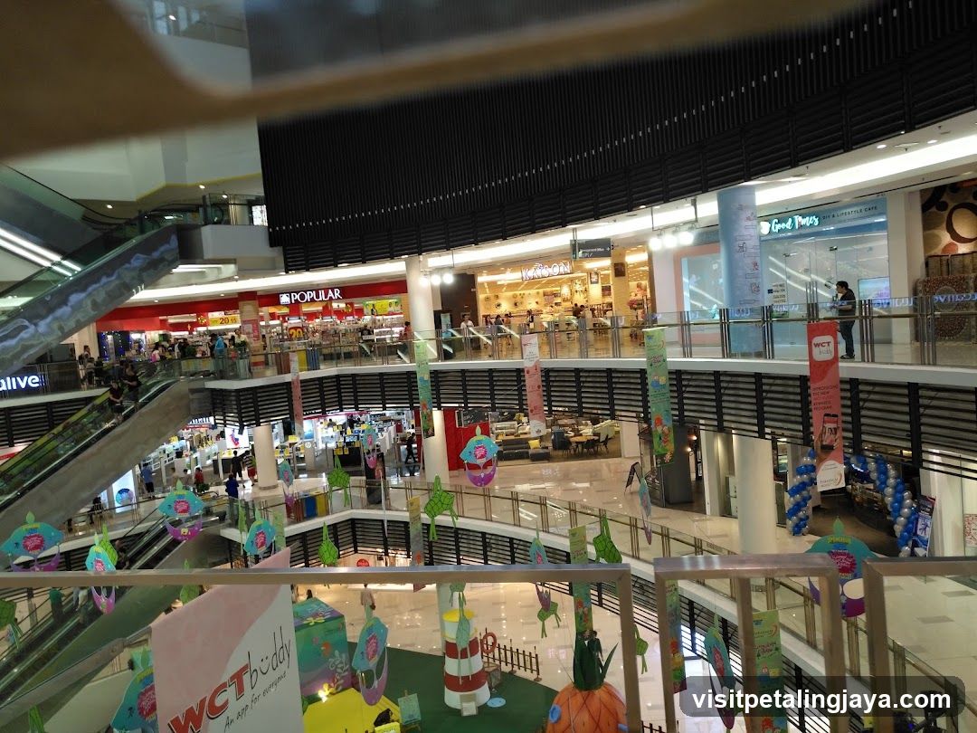Shopping Mall Interior View