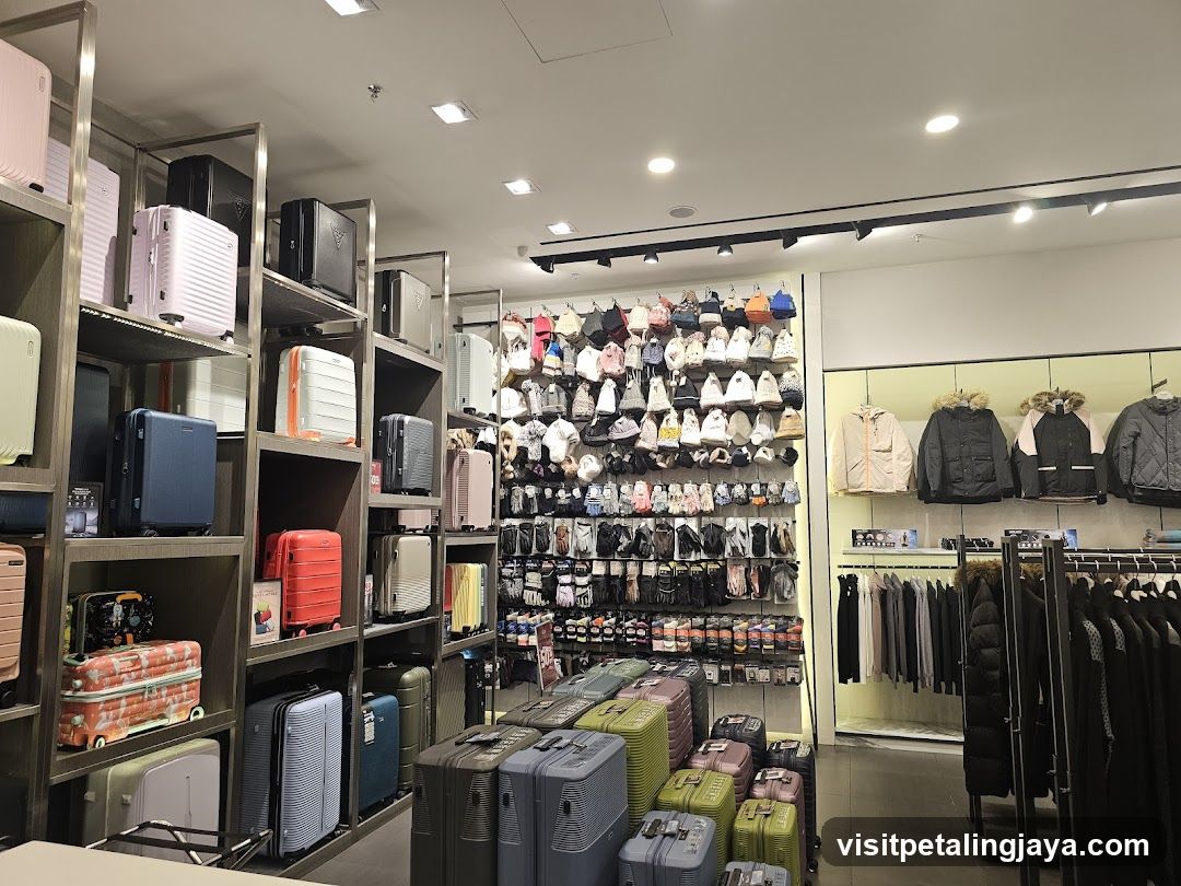 Luggage and Travel Accessories Store Interior