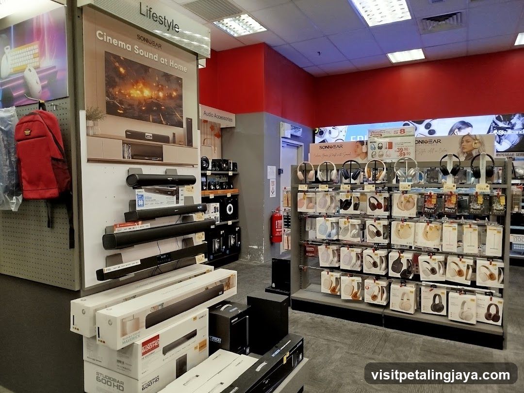 Electronics Store Interior