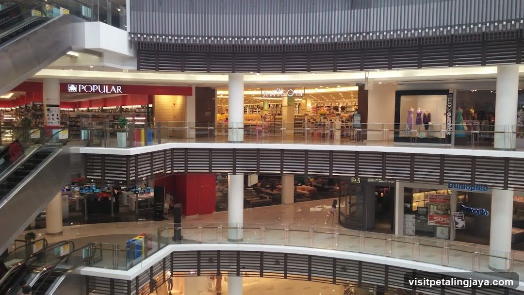 Shopping Mall Interior View