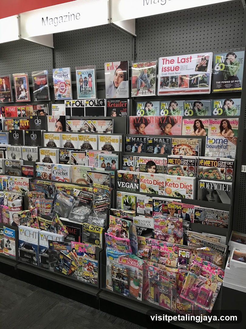 Magazine Display Rack