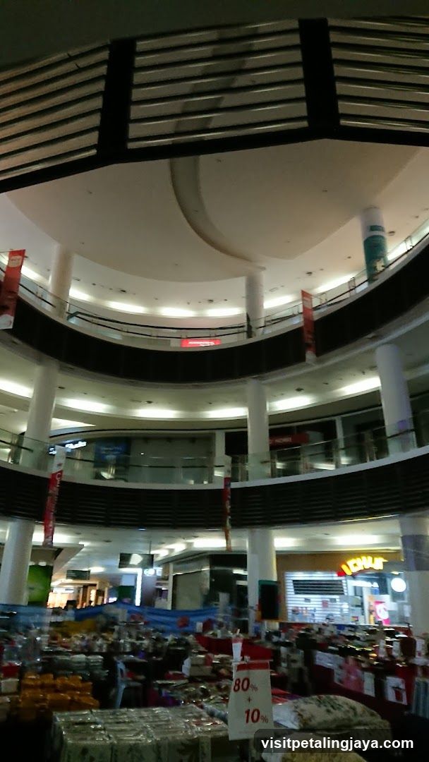 Shopping Mall Interior with Market Stall