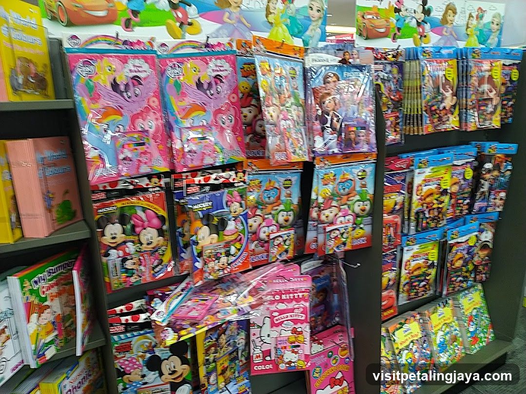 Children's Stationery Display