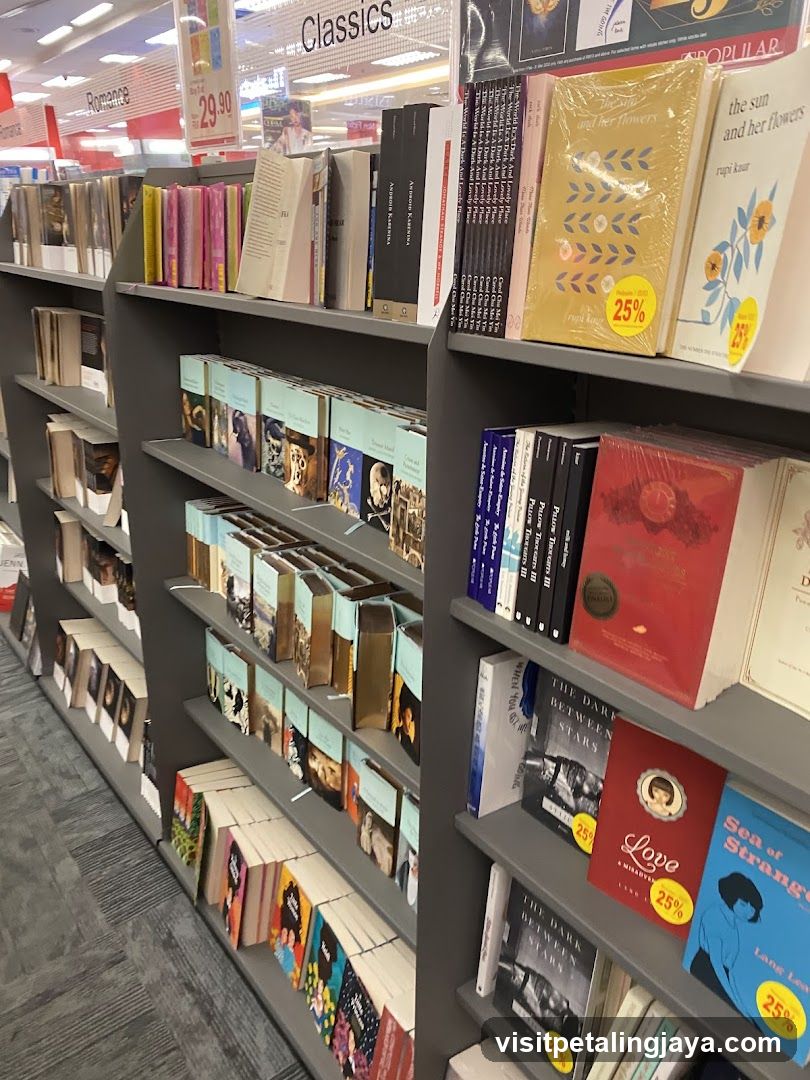 Bookstore Interior Aisle