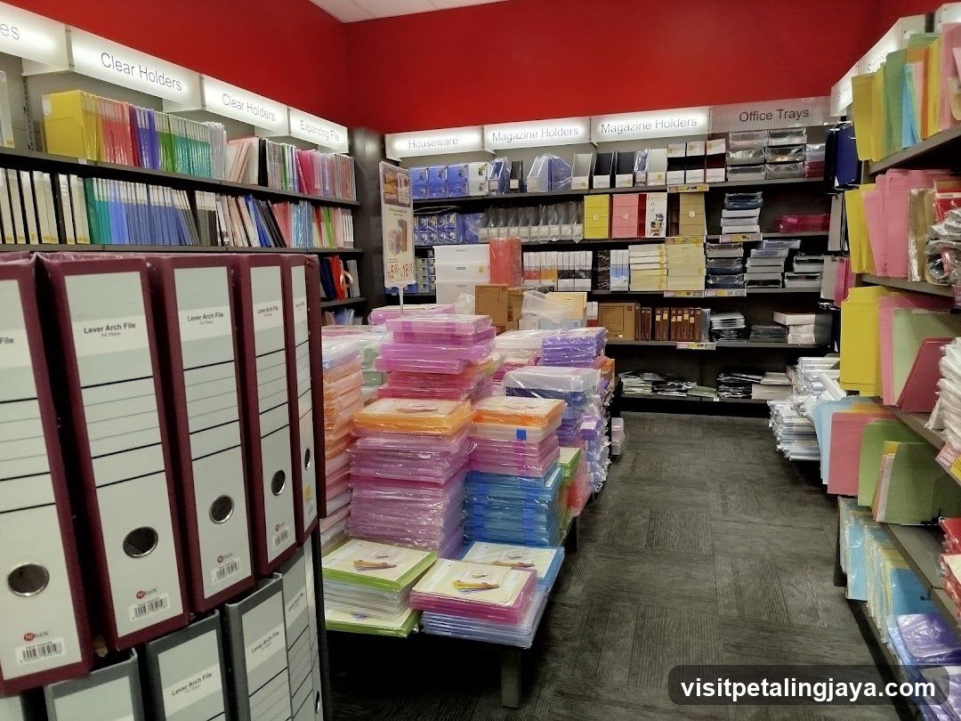 Office Supplies Store Interior