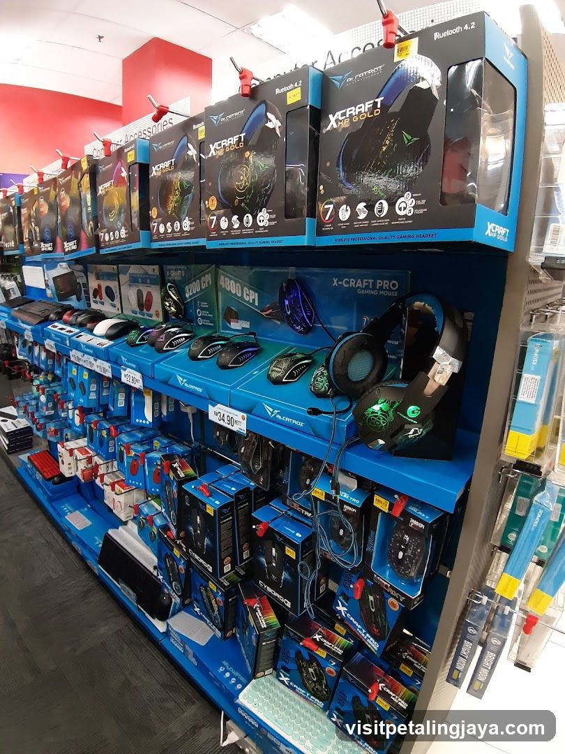 Gaming Accessories Display
