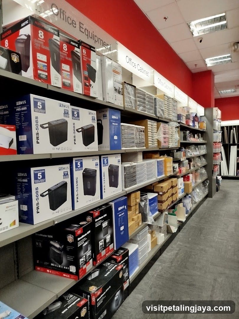 Office Equipment Store Interior