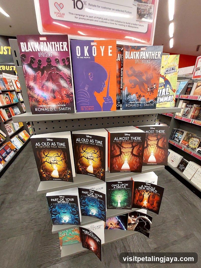 Book Display in Store