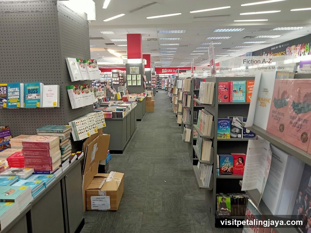 Bookstore Interior Aisle