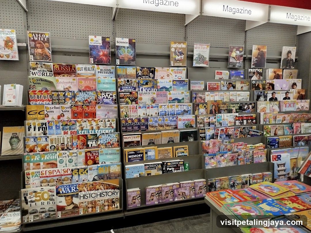 Magazine Display Rack