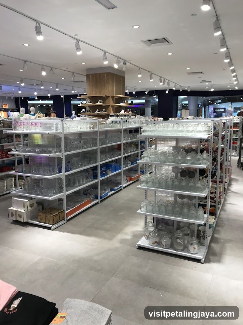 Glassware Store Interior