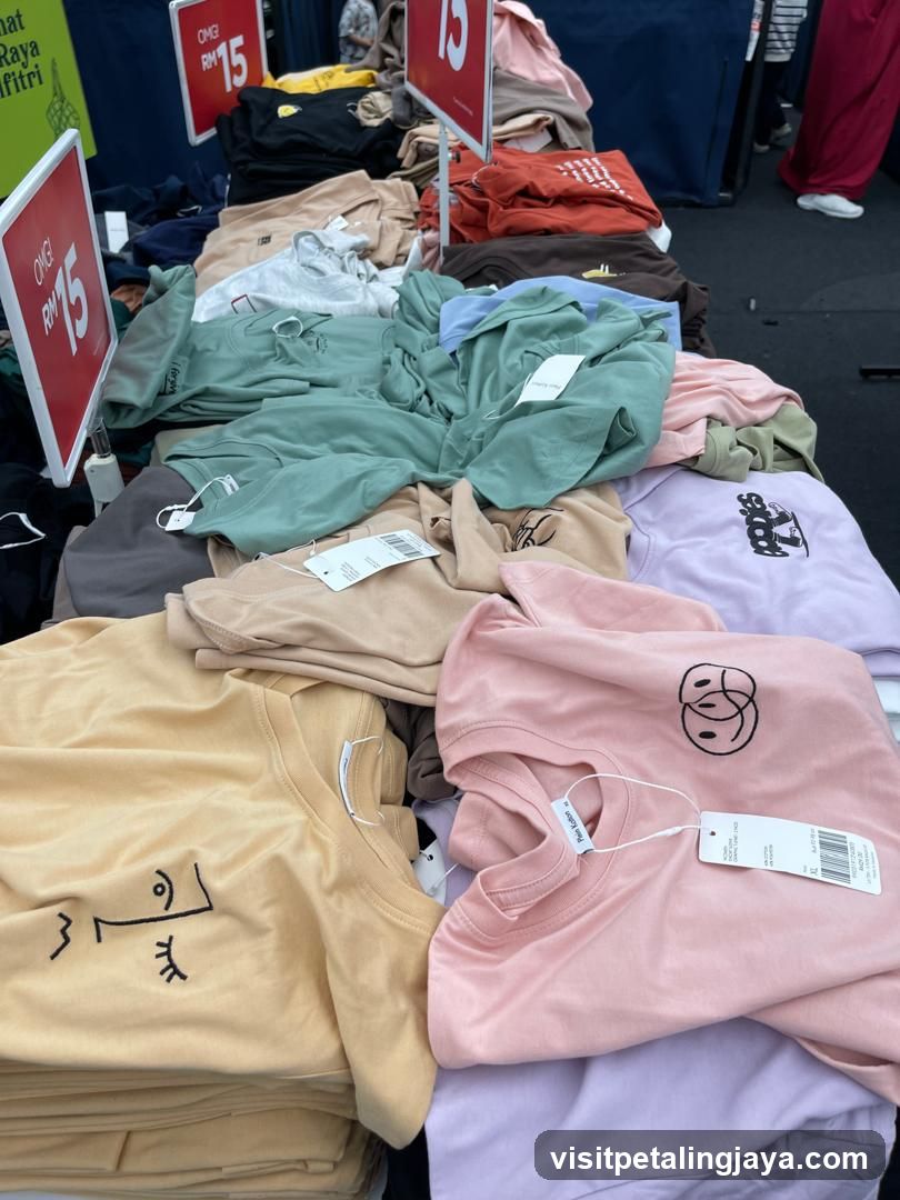 Clothing Sale Display