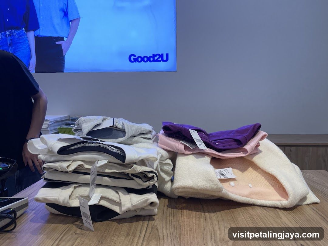 Clothing Display in Store Interior