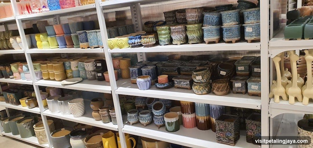 Ceramic Pottery Display